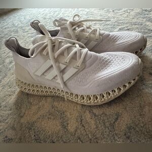 Adidas White 4DFWD 4 Running Shoes